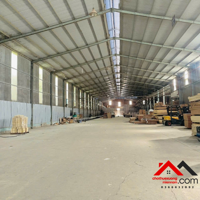 Cho thuê xưởng lớn tại Thuận An, Bình Dương – 4.800m² sử dụng | PCCC – Điện 560KVA – Giá tốt