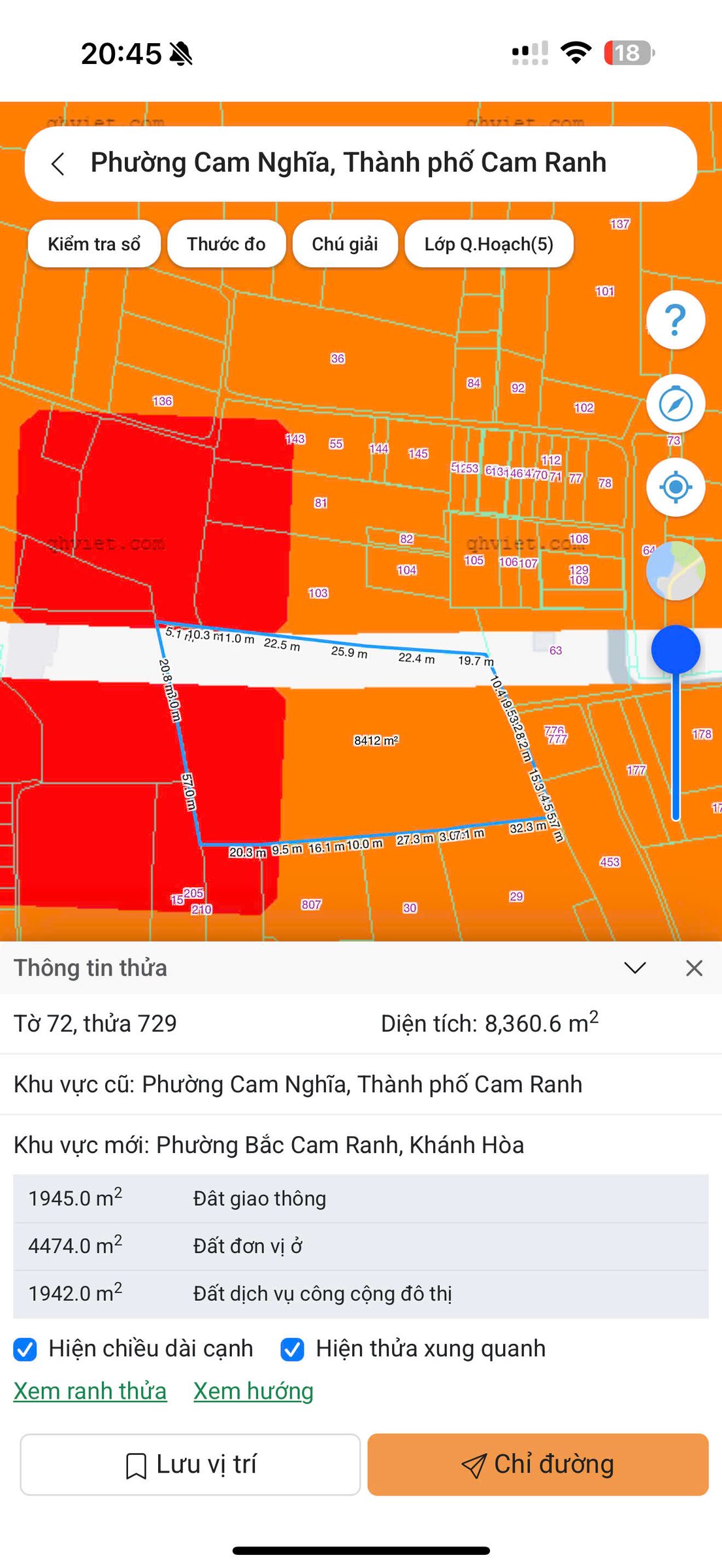 BẮC CAM RANH- 8360 M2 -- THỔ CƯ 750 -- GIÁ CHỈ 20 TỶ