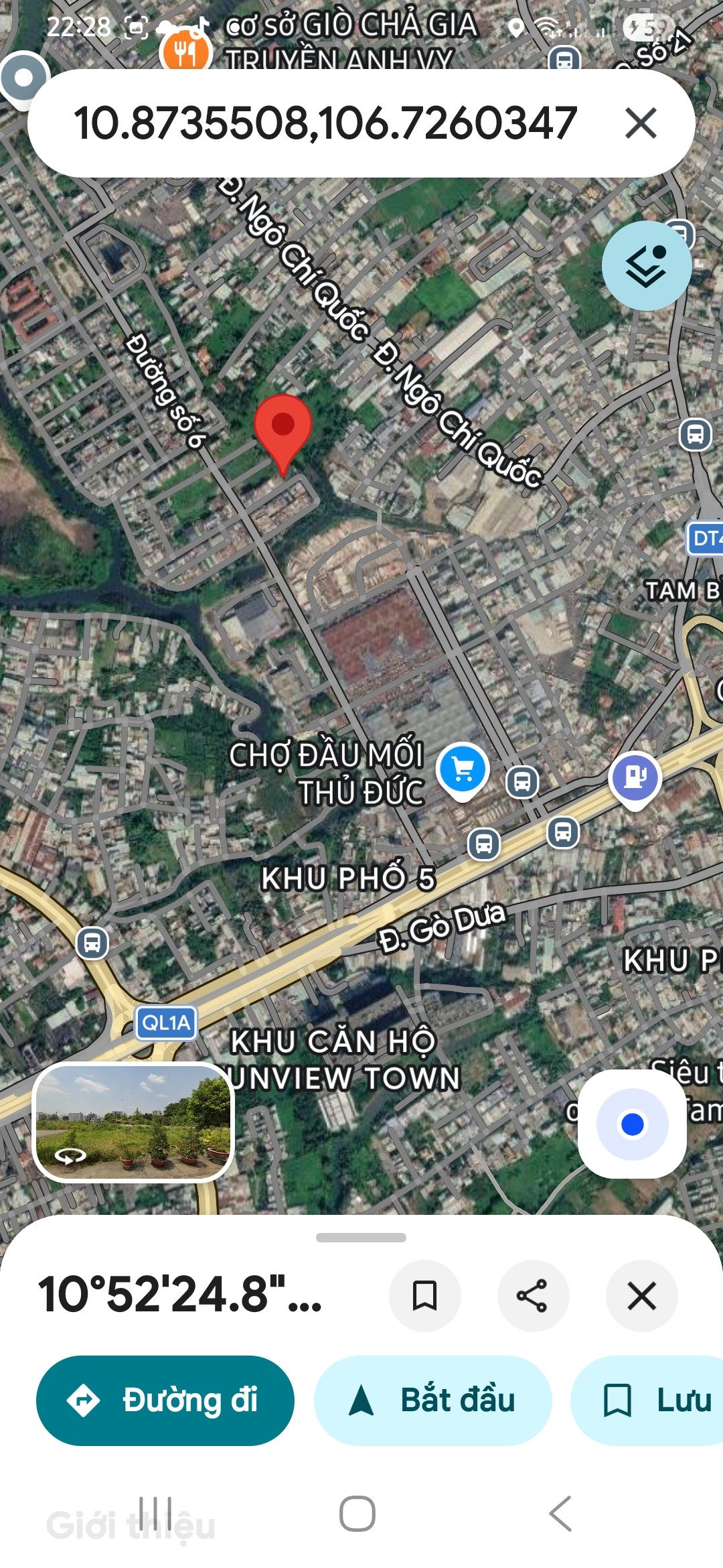 Bán 2lô liền kề. Gần chợ Đầu mối Thủ Đức. 20 x 19.3 .