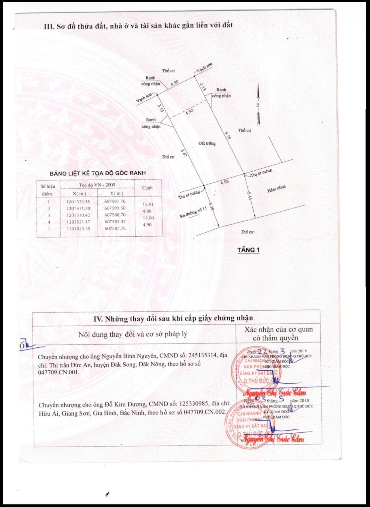 BDS HVL [NC] CHỦ GỬI BÁN 02 LÔ BÌNH CHIỂU GẦN STOWN THỦ ĐỨC