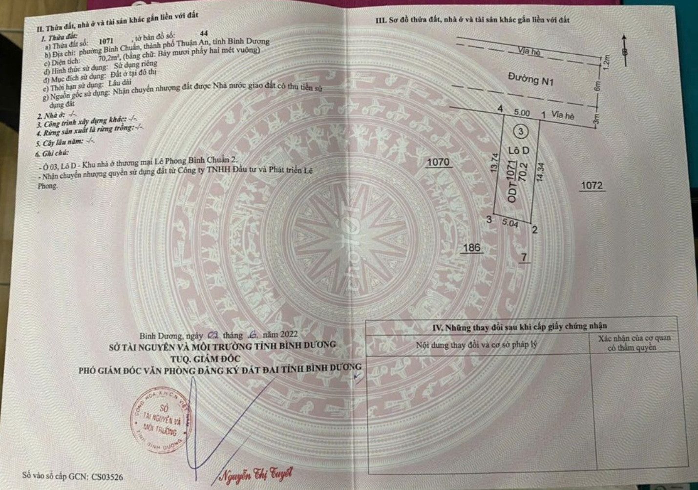 Nhà Đất Bình Chuẩn Thuận An Bình Dương