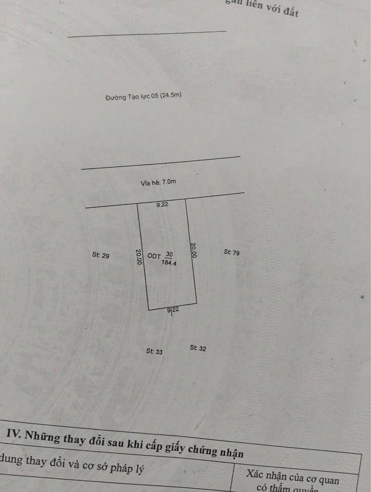 Bán đất MT VÕ NGUYÊN GIÁP 184.1m² ngang 9,22m giá 9.6 tỷ Phường Bình Dương 0815422197