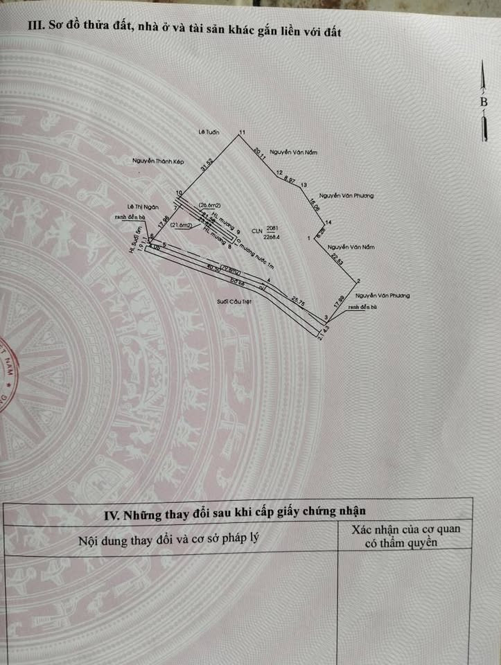 Bán đất 2268.4m² ngang 65m giá 18.2 tỷ Phường Bình Dương 0815422197