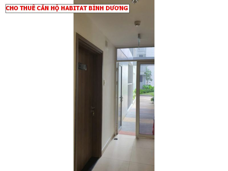 Cho thuê căn hộ The Habitat Bình Dương, nội thất đẹp 2pn giá 9tr