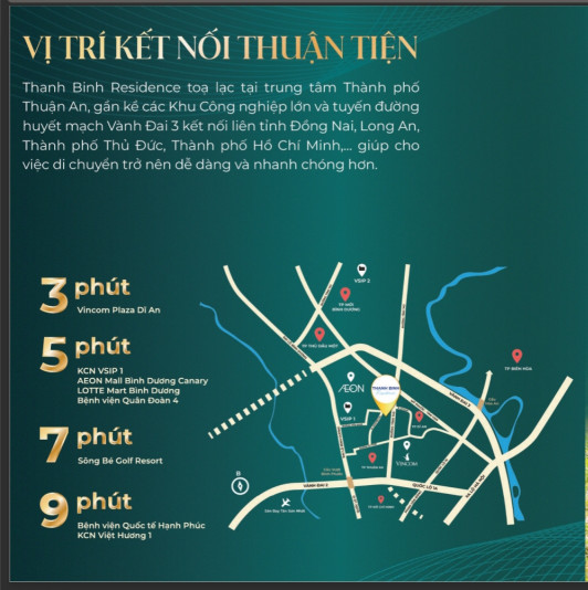 Bán căn hộ Thanh Bình Residence sổ sẵn
