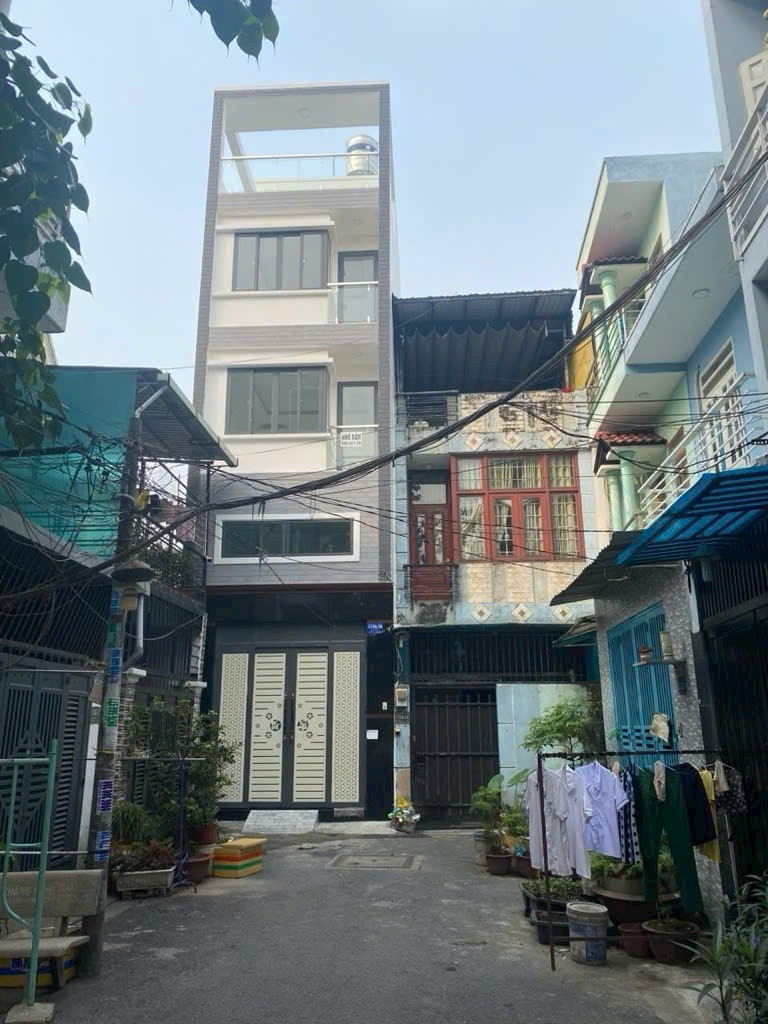 Bán nhà  5 tầng 4×13m Phường Bình Hưng Hoà B Quận Bình Tân