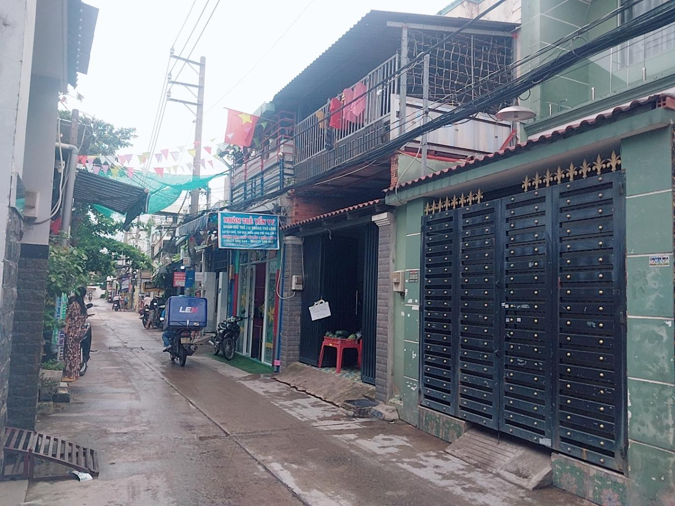 Bán nhà mặt tiền hẻm đường số 4 Phường Bình Hưng Hoà B Quận Bình Tân