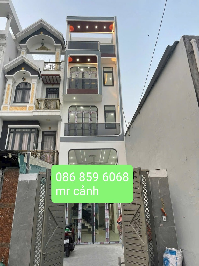 Bán nhà 5 tầng HXH Lk 4-5 Phường Bình Hưng Hoà B Quận Bình Tân