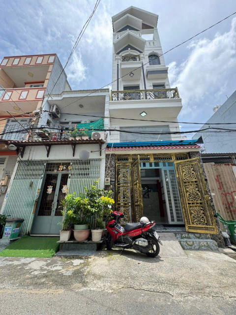 Nhà hẻm Kênh Mương Lệ, Bình Hưng Hòa B, Bình Tân dt 60m23 lầu 4pn 5wc giá 5,5 tỷ
