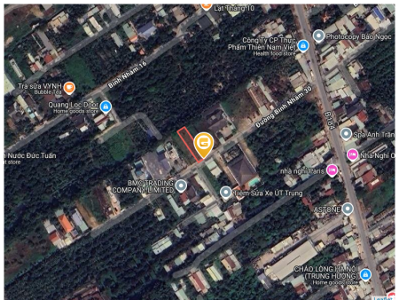 Bán đất 436.4m² giá 8.3 tỷ tại Phường Bình Nhâm Thị xã Thuận An