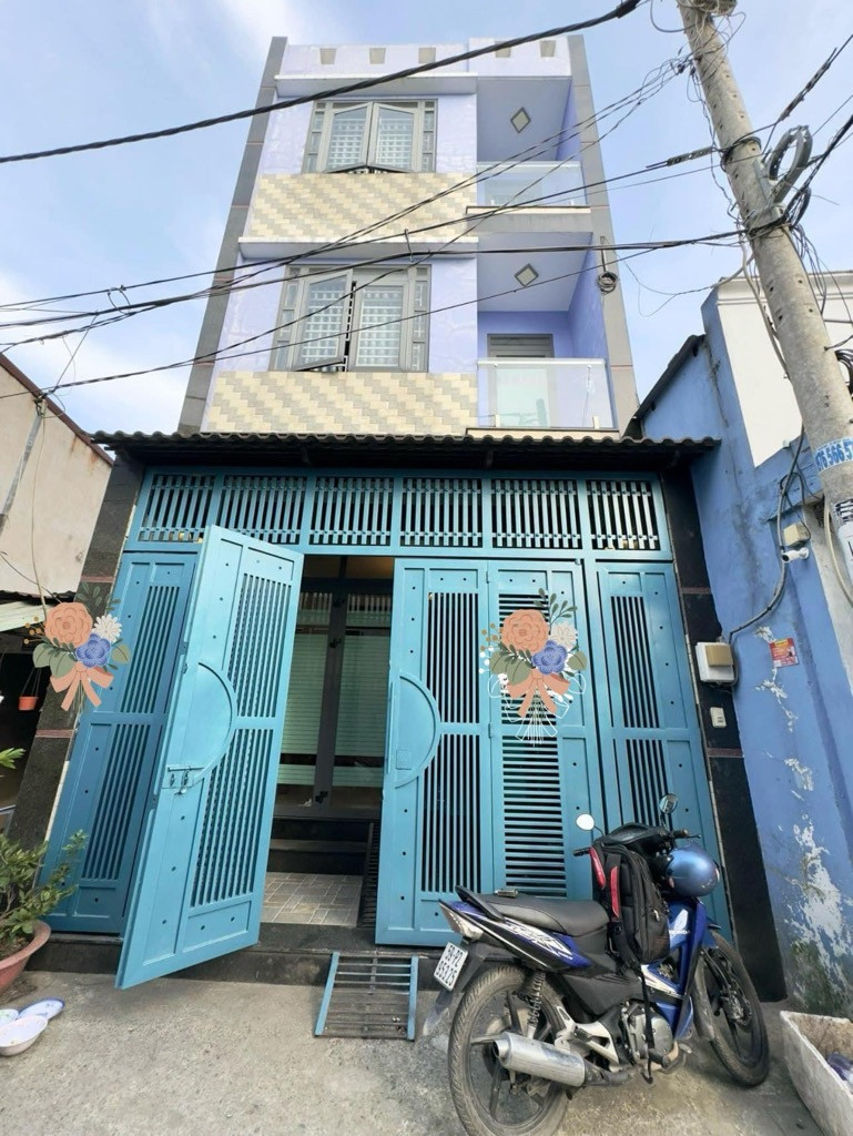Bán nhà 3 Tầng, Hẻm ôtô, ngang 5m giá 4.8 tỷ Phường BHHB, Bình Tân.