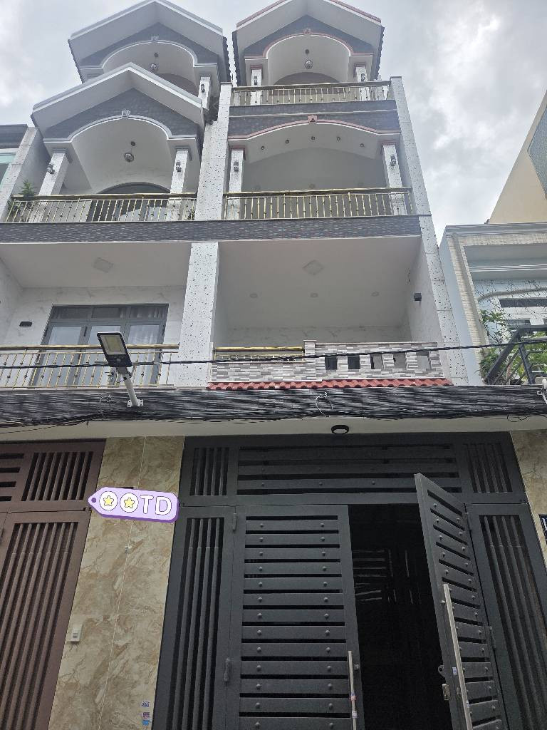 Bán nhà 4 Tầng - Hẻm 7m Thông, giá 5.3 tỷ Phường BHHB, Bình Tân