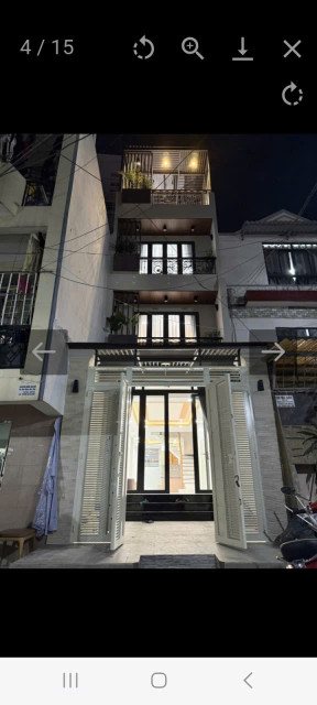 Nhà hẻm xe hơi , 62m2 , 4 lầu , Bình thạnh , giá 13.9 tỷ .