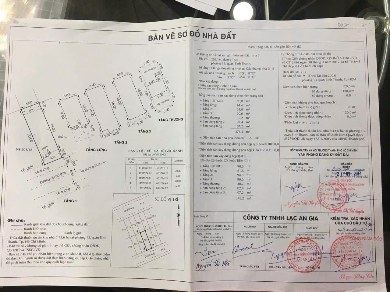 Bán Nhà Hẻm 203/16 Đặng Thuỳ Trâm, P13, Bình Thạnh