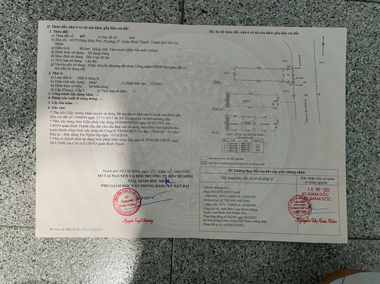 Bán Nhà Hẻm 667/9 Điện Biên Phủ, P25, Bình Thạnh