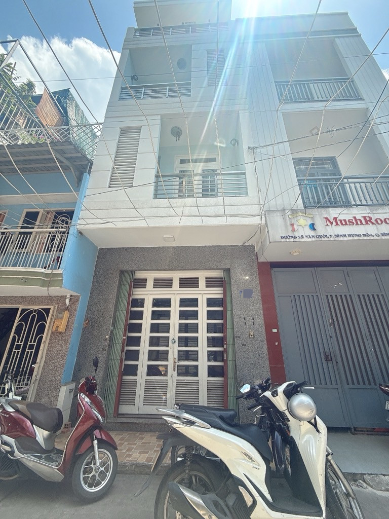 Bán nhà 4 Tầng Hẻm ôtô, giá 5.1 tỷ Phường BHHA, Bình Tân.
