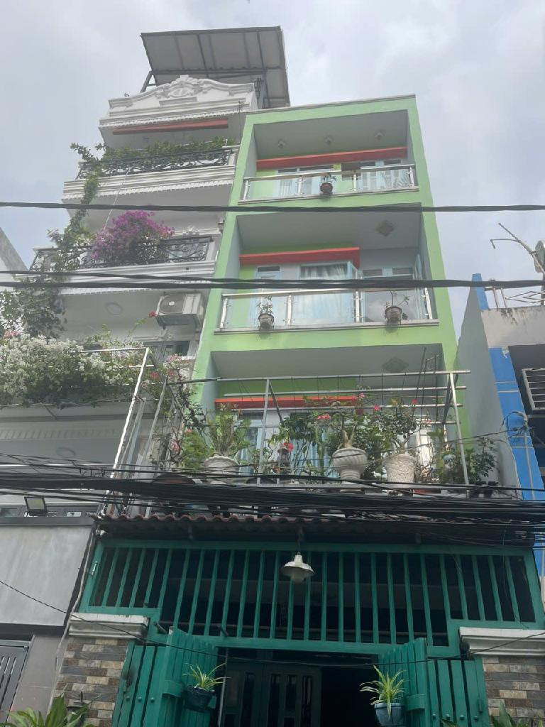 Bán nhà 4 Tầng 2 Mặt Tiền, Hẻm ôtô, giá 5.99 tỷ Phường Bình Trị Đông A, Bình Tân