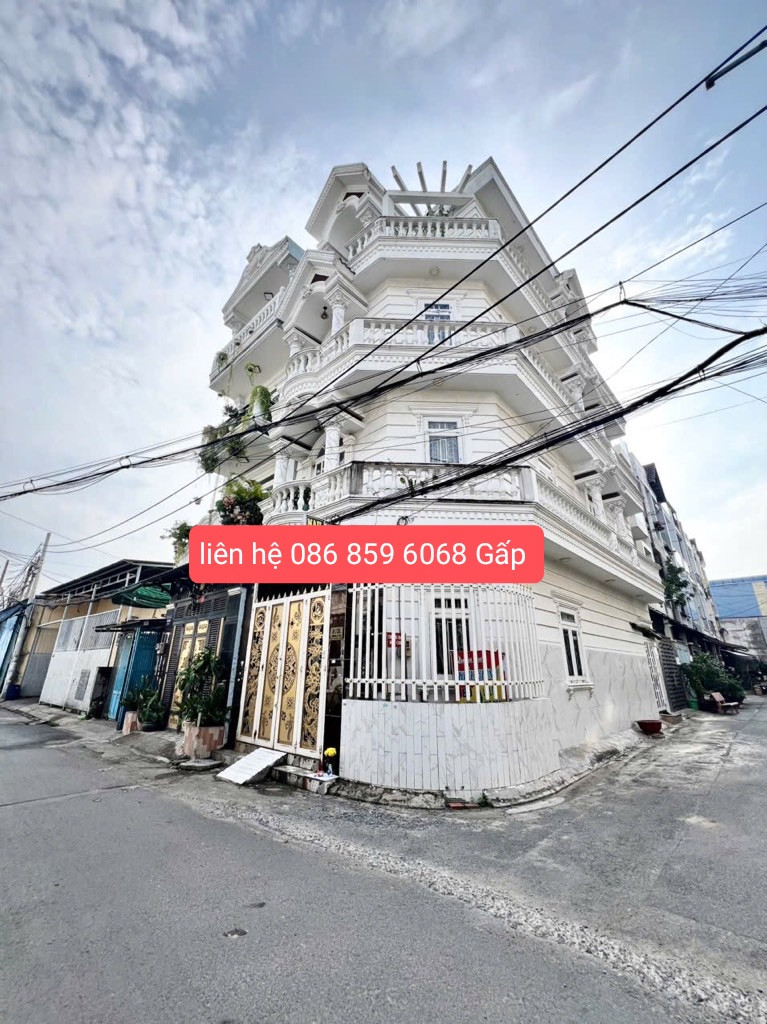 Bán nhà 4 TẦNG HXH Căn Góc Đ,18B Phường Bình Trị Đông