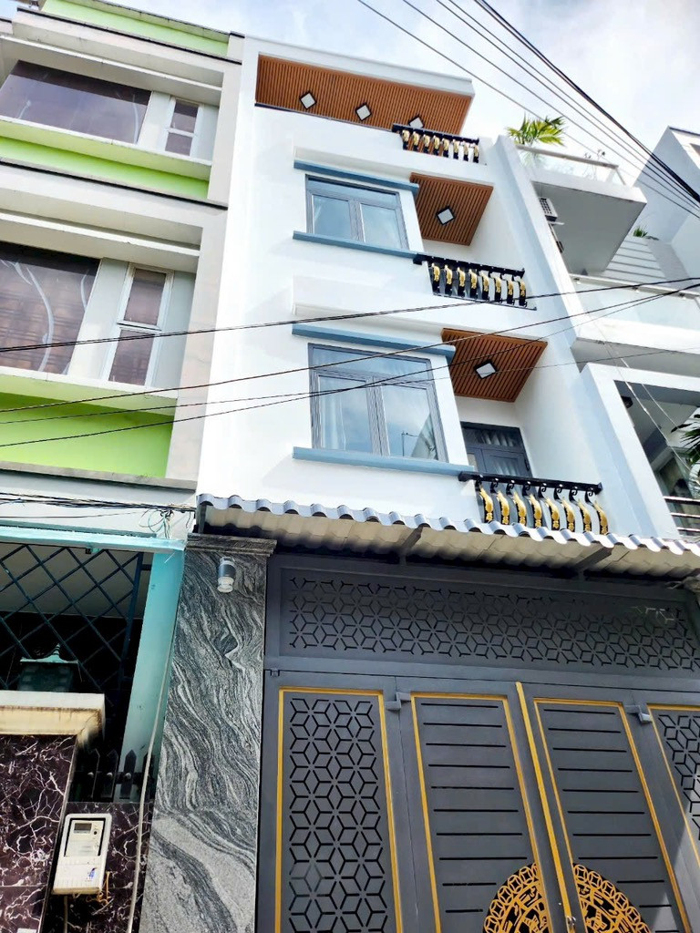 Bán nhà 4 Tầng HXH Đất mới Bình Tân