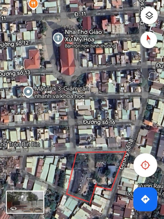 Bán đất trồng cây lâu năm Quận 2 mặt tiền đường số 17 phường Bình Trưng Đông Quận 2 đường ô tô thông