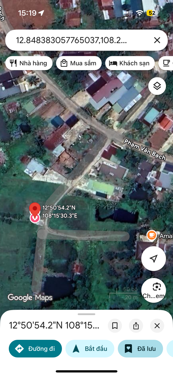 Bán đất 1027.6m² ngang 12.8m giá 950 triệu Phường Buôn Hồ
