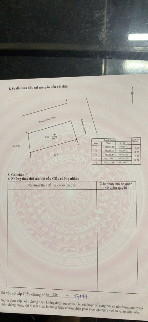 Bán đất 61.1m² ngang 5m giá 1.58 tỷ Phường Buôn Ma Thuột