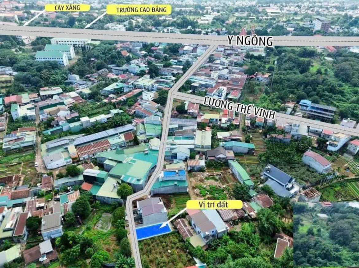 Bán đất 99.7m² ngang 6m giá 2.55 tỷ Phường Buôn Ma Thuột