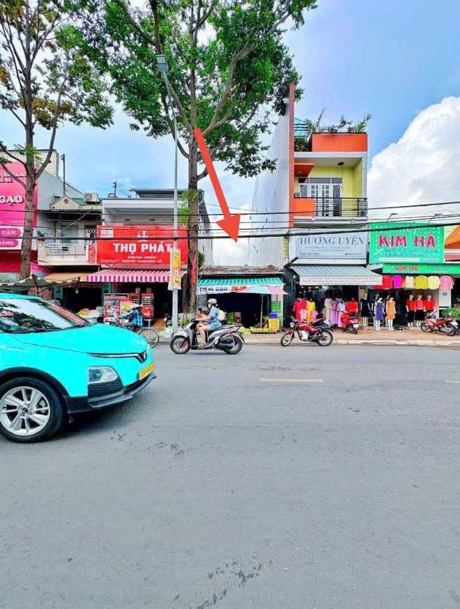 BÁN NHÀ TRỆT CŨ, MẶT TIỀN ĐƯỜNG TRẦN VIỆT CHÂU, VỊ TRÍ RẤT ĐẸP - NẰM XÉO CHỢ AN HÒA