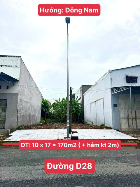 9. Cặp nền Số 22 + 24 đường D28 KDC HỒNG LOAN.
