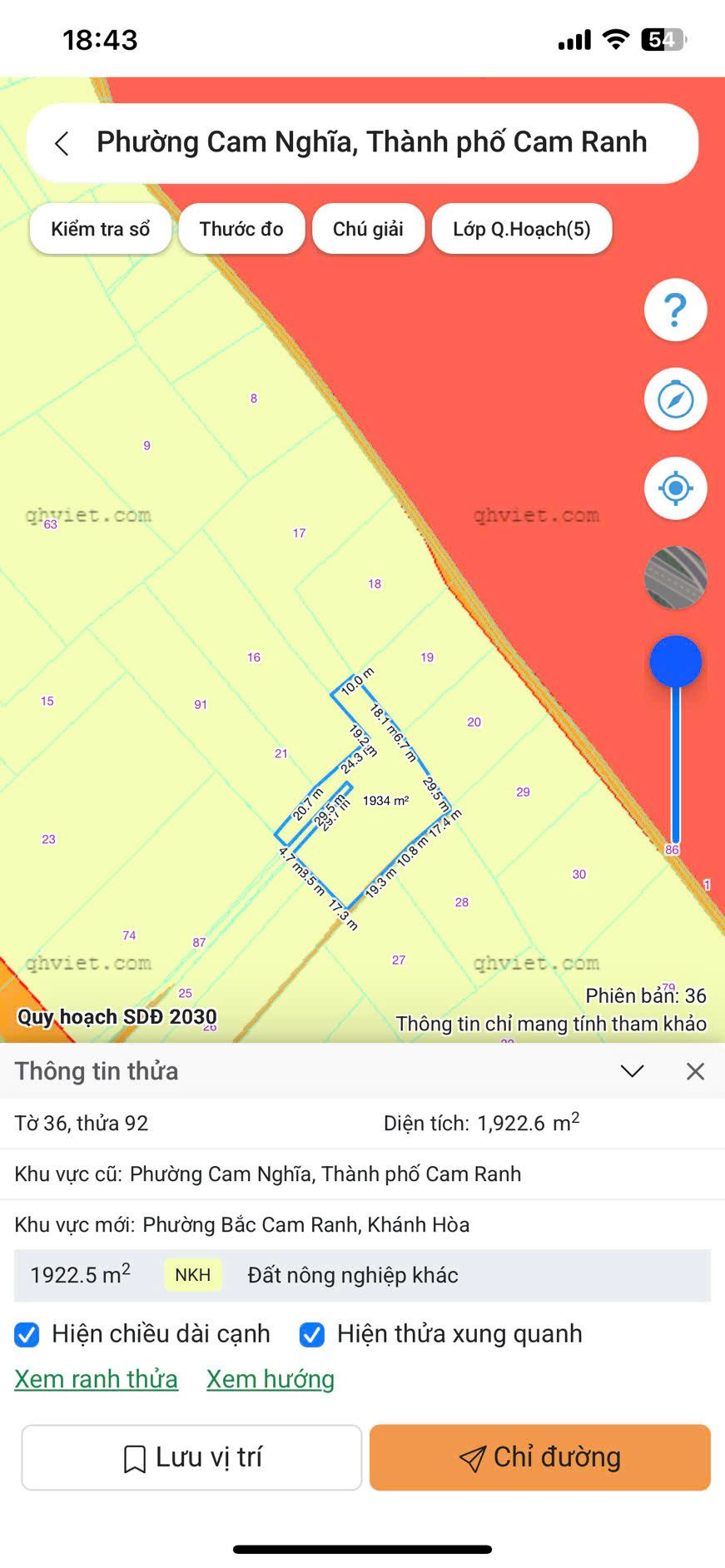 Bán Đất 6000m² giá 2.22 tỷ tại Phường Cam Nghĩa Thành phố Cam Ranh Khánh Hòa