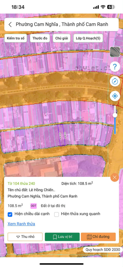 Chính chủ cần bán lô đất bộ đội Vùng 4 lô 2 Nguyễn Chí Thanh chỉ hơn 28tr/m2 đất full thổ cư