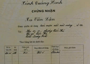 Chính chủ bán nhanh đất Cẩm Phú, Cẩm Phả, Quảng Ninh, 1,35 tỷ, 81 m2