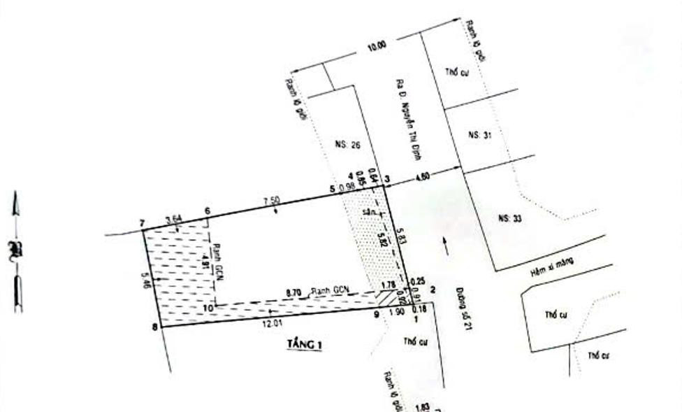 Bán đất 89.6m² ngang 5,8m giá 5.8 tỷ Phường Cát Lái