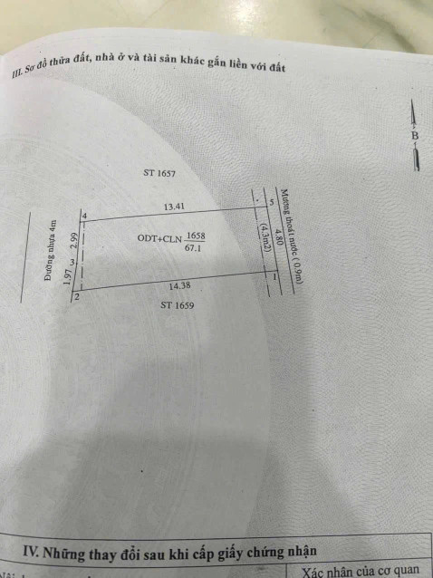 Bán đất TƯƠNG BÌNH HIỆP  67.1m² ngang 4,5m giá 1.3 tỷ Phường Chánh Hiệp 0815422197
