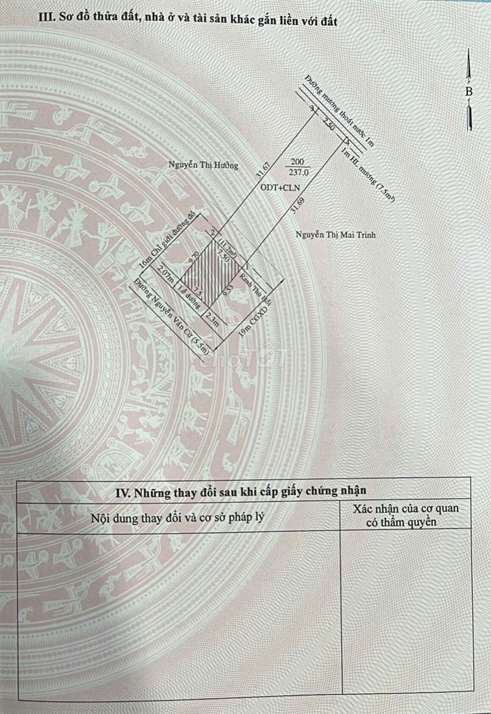 Đất chính chủ mặt tiền Nguyễn Văn Cừ Chánh Mỹ, Thủ Dầu 1