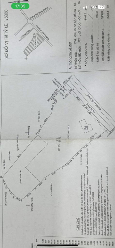 Bán đất 8500m² ngang 70m giá 229.5 tỷ tại Phường Chánh Nghĩa Thành phố Thủ Dầu Một