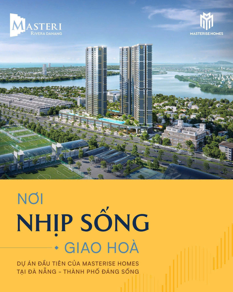 Đầu tư vào Masteri Đà Nẵng – Lợi nhuận kép từ nghỉ dưỡng và khai thác cho thuê