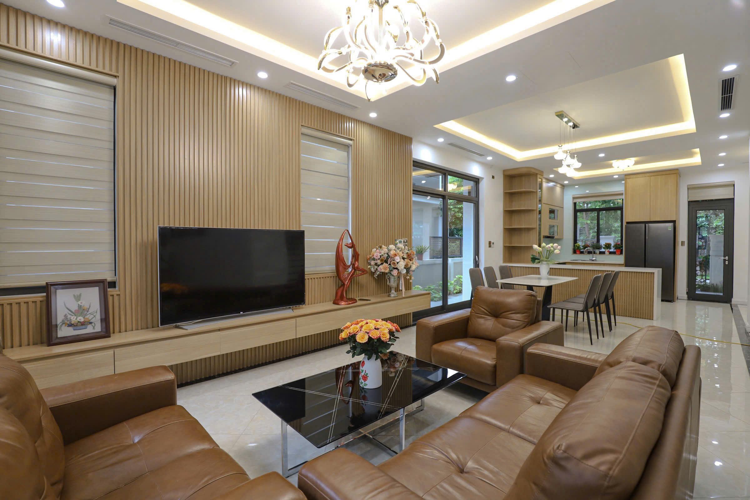 Cho thuê biệt thự song lập Starlake Tây Hồ Tây diện tích 220m hoàn thiện đẹp 5pn full đồ