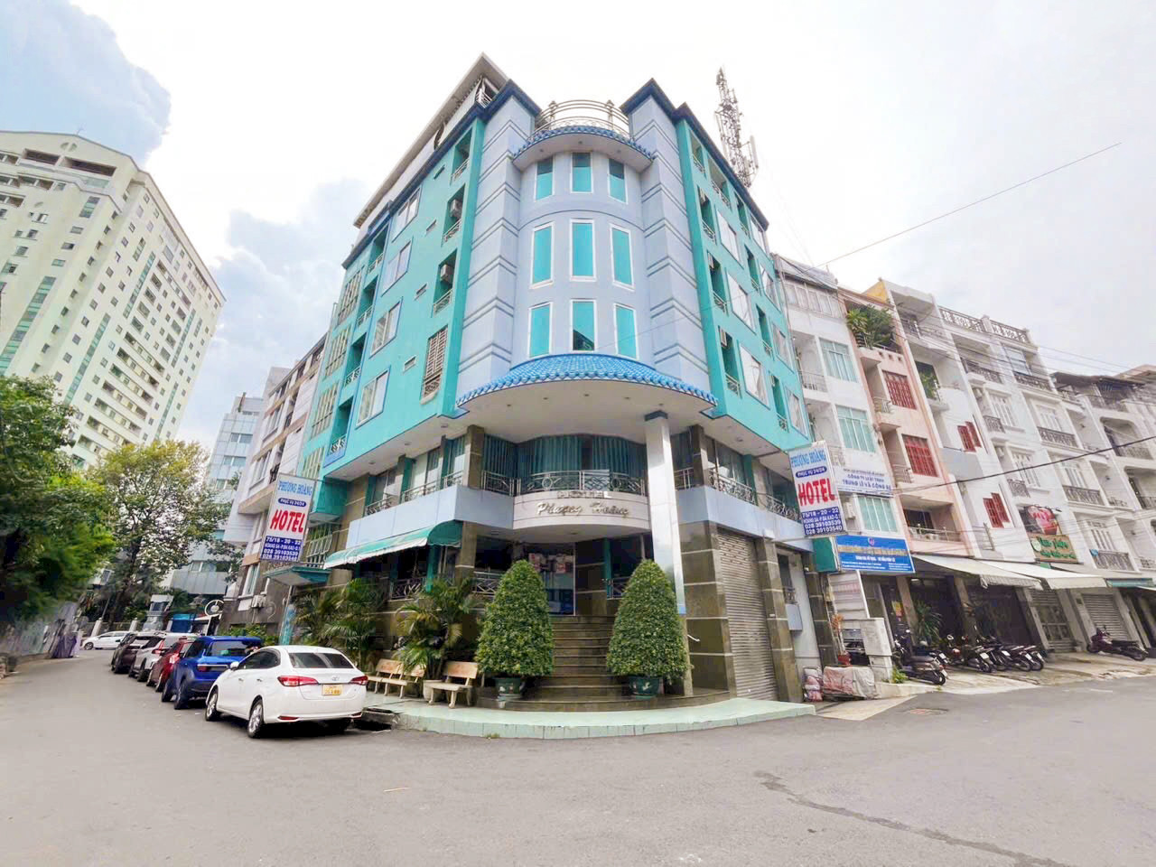GÓC 2MT HOÀNG SA, QUẬN 1 - 12x15 - NỞ HẬU 18M - HẦM x LỬNG x 6 TẦNG x ST - GIÁ 110 TỶ