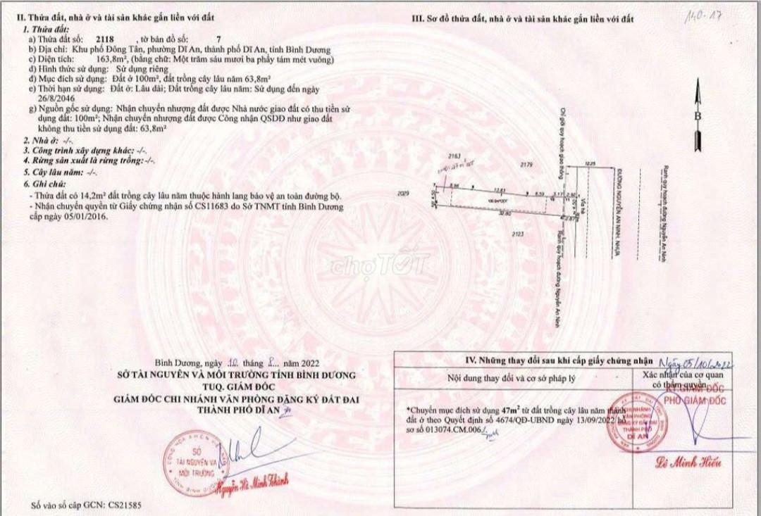 Nhà Đất Dĩ An Dĩ An Bình Dương