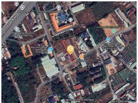 Bán đất 866.1m² 10 tỷ tại Phường Định Hoà Thành phố Thủ Dầu Một