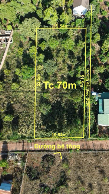 Bán đất 1000m² 1.5 tỷ tại Phường Đoàn Kết Thị xã Thị Xã Buôn Hồ