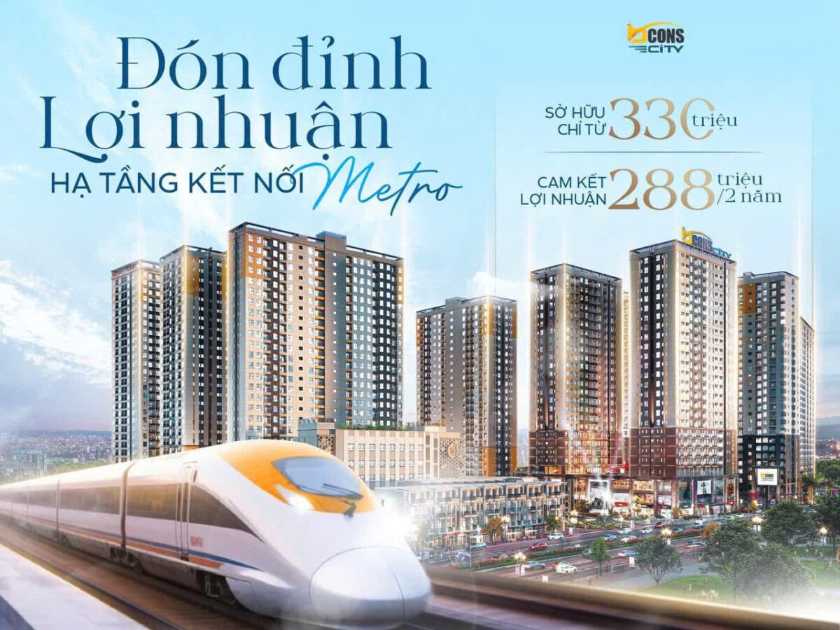 Đầu Tư Bcons City - Lợi Nhuận Cao: Giảm 2.2%, Cam Kết Thuê Lại 288 Triệu, Học Phí Quốc Tế Giảm 70%