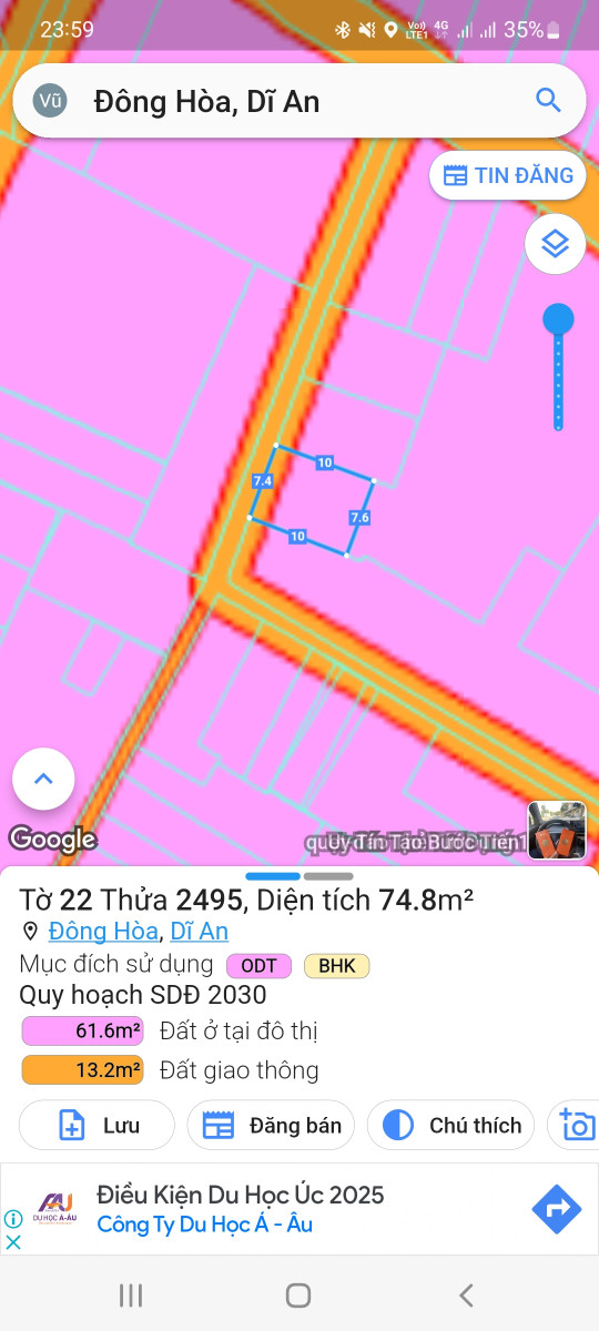 Nhà Đất Đông Hòa Dĩ An Bình Dương