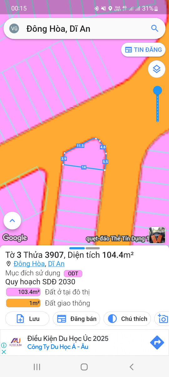 Nhà Đất Đông Hòa Dĩ An Bình Dương