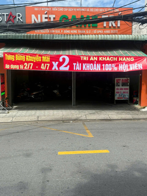 Sang tiệm net giá rẻ mặt tiền Nguyễn Văn Quá quận 12 !
