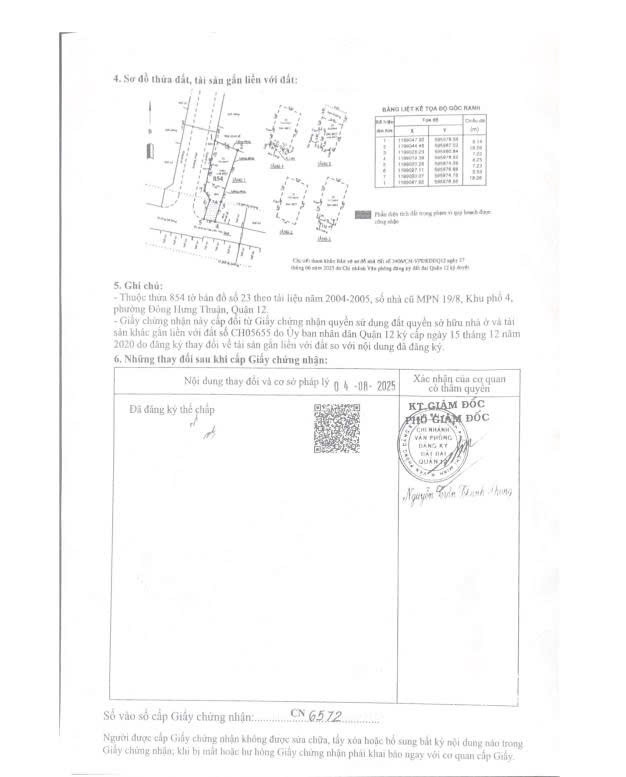 Bán biệt thự căn góc mặt tiền 5 tầng tại đường Đông Hưng Thuận 9, Quận 12