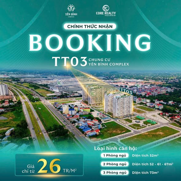 CHUẨN BỊ RA HÀNG DỰ ÁN CHUNG CƯ YÊN BÌNH COMPLEX THÁI NGUYÊN