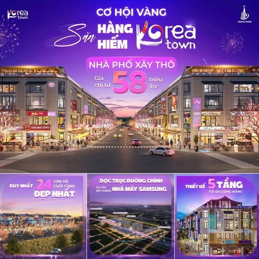 Korea Town Yên Bình – Cơ hội x2 x3 tài sản ngay khi hạ tầng hoàn thiện