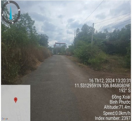 Bán đất 154.8m² ngang 5m giá 1.25 tỷ Phường Đồng Xoài